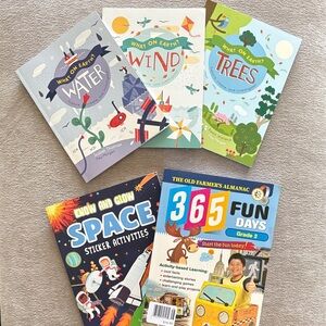 Educational Kids Book Set - What on Earth? Series